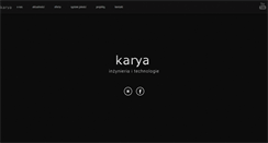 Desktop Screenshot of karya.pl